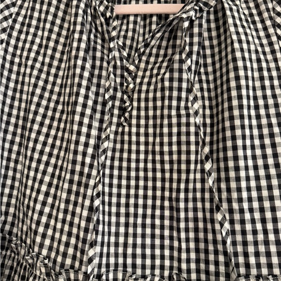 Wyatt Wylde Gingham Checkered Tiered Dress - Picture 4 of 5